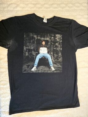 Louis Tomlinson World Tour 2020 Graphic Band Tee Black Size Large